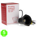 Foco Downlight LED Orientable CCT Cobve Negro 7W [AL4433GA]