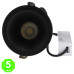 Foco Downlight LED CCT Orientable Cobve Negro 10W [AL4434GA]