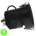Foco Downlight LED CCT Orientable Cobve Negro 10W [AL4434GA]