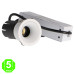 Foco Downlight LED Orientable CCT CobMix Blanco 5W [AL4435GA]