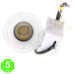 Foco Downlight LED Orientable CCT Cobmix Blanco 7W [AL4436GA]