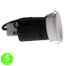 Foco Downlight LED CCT Orientable Cobmix Blanco 10W [AL4437GA]