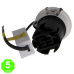 Foco Downlight LED CCT Orientable Cobmix Blanco 10W [AL4437GA]