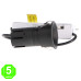 Foco Downlight LED Orientable CCT CobMix Negro 5W [AL4438GA]