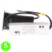 Foco Downlight LED Orientable CCT Cobmix Negro 7W [AL4439GA]