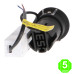 Foco Downlight LED Orientable CCT Cobmix Negro 7W [AL4439GA]
