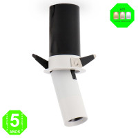 Foco Downlight LED CCT Orientable Mini Tube Round Blanco 5W [AL4453GA]