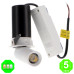 Foco Downlight LED CCT Orientable Mini Tube Round Blanco 5W [AL4453GA]