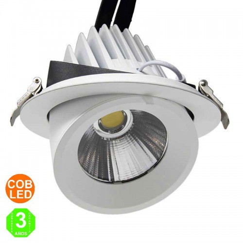 Foco Downlight Empotrable Orientable y Basculante 50W IP20 Ø Corte 165mm [ALFL1491]