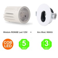 Kit Aro Maka Foco Módulo Led Ronse 12W Driver Lifud IP20 [ALGA44194330]