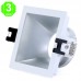Kit Aro Cuadrado Loau Foco Módulo Led Ronse 12W Driver Lifud IP20 [ALGA44194334]