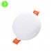 Foco Downlight LED Sin Marco Circular Corte Variable 9W [WR-FWWB-R-9W]