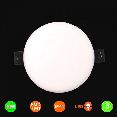 Foco Downlight LED CCT Sin Marco QUASAR 24W IP44 Osram Chip [ALFL2017]