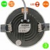 Foco Downlight LED CCT Sin Marco QUASAR 24W IP44 Osram Chip [ALFL2017]