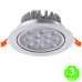 Foco Downlight MultiLed 12W [HOLEDDOWN-12W]