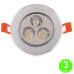 Foco Downlight Multiled Hig Power 3W [HOLEDDOWN-3W]