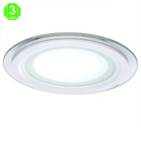 Foco Downlight LED Circular Marco Cristal 12W [GR-MB01-12W]