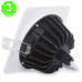 Foco Downlight Led Cuadrado Baños Cocinas Exteriores 15W IP65 [SLDLFS04-15W]