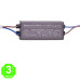 Foco Downlight Led Cuadrado Baños Cocinas Exteriores 15W IP65 [SLDLFS04-15W]