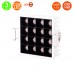 Foco Downlight LED Cuadrado Empotrable Osram Chip 15W Corte 83x83mm 50.000H [JW-18W-M]