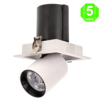 Foco Downlight led Orientable Cuadrado Tube Square 12W [AL4185GA]