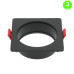 Kit Foco Modulo led CobFix 10W Bridgelux Aro Empotrable Cuadrado Blanco o Negro [AL43046561LM]