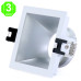 Kit Aro Cuadrado Loau Foco Módulo Led Ronse 12W Driver Lifud [AL44194334GA]