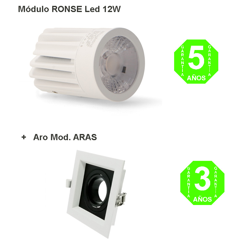 Kit Aro Aras cardan Foco Módulo Led Ronse 12W Driver Lifud [AL44194379GA]