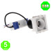 Foco Downlight LED CCT Mini Fix Square Blanco 5W [AL4445GA]