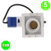 Foco Downlight LED CCT Mini Fix Square Blanco 5W [AL4445GA]