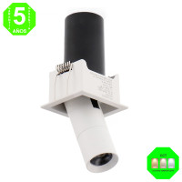 Foco Downlight LED CCT Orientable Mini Tube Square Blanco 5W [AL4455GA]