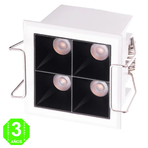 Foco Downlight LED Cuadrado Empotrable 5W PRO [JW5W-M]