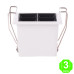 Foco Downlight LED Cuadrado Empotrable 5W PRO [JW5W-M]