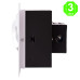 Foco Downlight Cardan LED 12W Direccionable Empotrable [JWCARLED-1x12W]