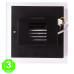 Foco Downlight Cardan LED 12W Direccionable Empotrable [JWCARLED-1x12W]