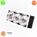 Foco Downlight Cardan LED 36W Direccionable AR111 Empotrable CREE CRI>90 [JW-CAR-LED-3x12W]