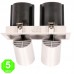 Foco led Doble Orientable Rectangular Tube Square 24W [ALGA4188]