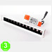 Foco Downlight LED Rectangular Empotrable 15W PRO [JW15WM]