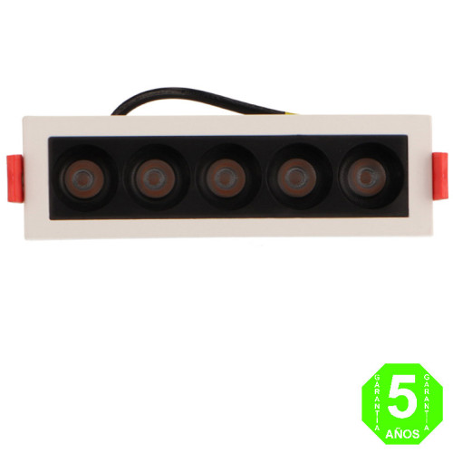 Foco Downlight LED Viena 10W Lineal Rectangular Empotrable [AL3002GA]