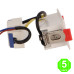Foco Downlight LED Viena 10W Lineal Rectangular Empotrable [AL3002GA]