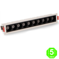 Foco Downlight LED Viena 20W Lineal Rectangular Empotrable [AL3005GA]