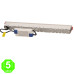Foco Downlight LED Viena 30W Lineal Rectangular Empotrable [AL3008GA]