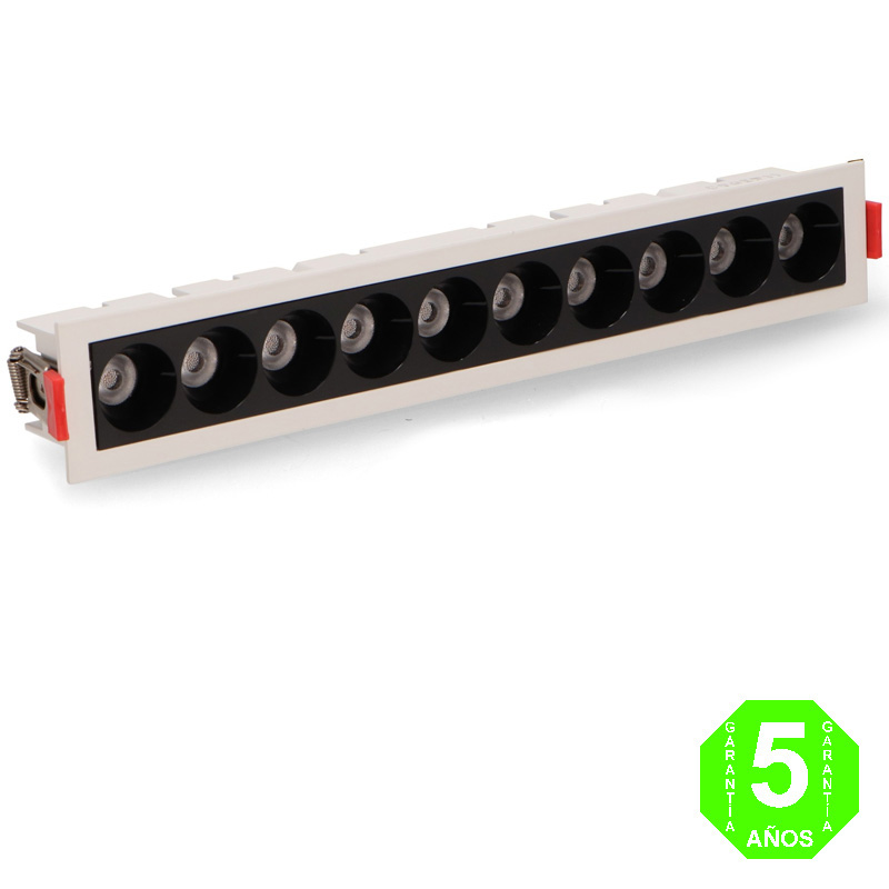 Foco Downlight LED Viena 20W Lineal Rectangular Empotrable [ALGA3005]