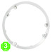 Aro de superficie para downlight Led Advance 24W Eco Blanco [AL0054LM]