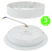 Aro de superficie para downlight Led Advance 24W Eco Blanco [AL0054LM]