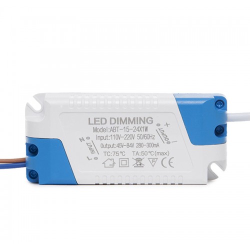 Driver Regulable de 18W para Placas, Focos y Downlights LED serie Eco
