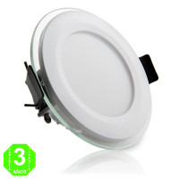 Foco Placa Downlight LED Circular CRISTAL O 6W [GRMB01-6W-O]  