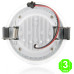 Foco Placa Downlight LED Circular CRISTAL O 6W [GRMB01-6W-O]  