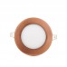 Placa Foco Downlight LED Marco color Bronce 6W Ø Corte 104mm 50.000H [GL-CL-R6N-B]