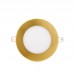 Placa Foco Downlight LED Marco color Dorado 6W Ø Corte 104mm 50.000H [GL-CL-R6N-G]